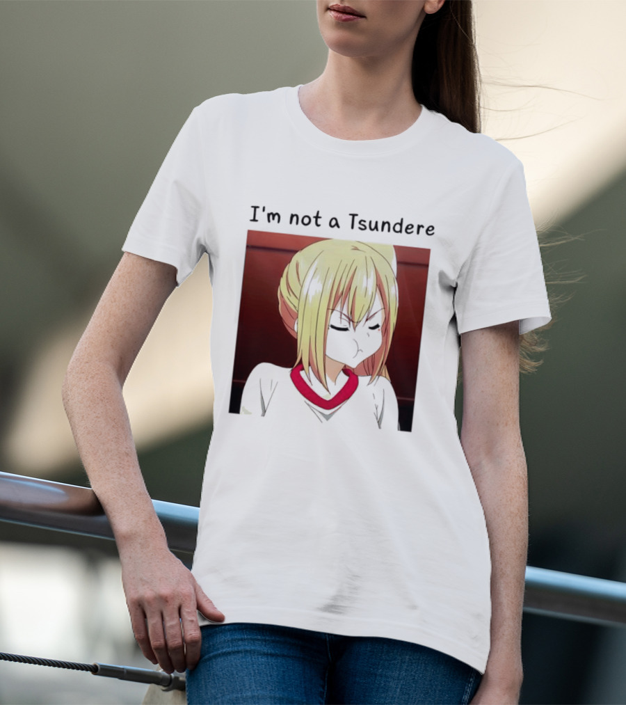 I'm Not A Tsundere Mai Kawakami Anime Character Expression T-Shirt