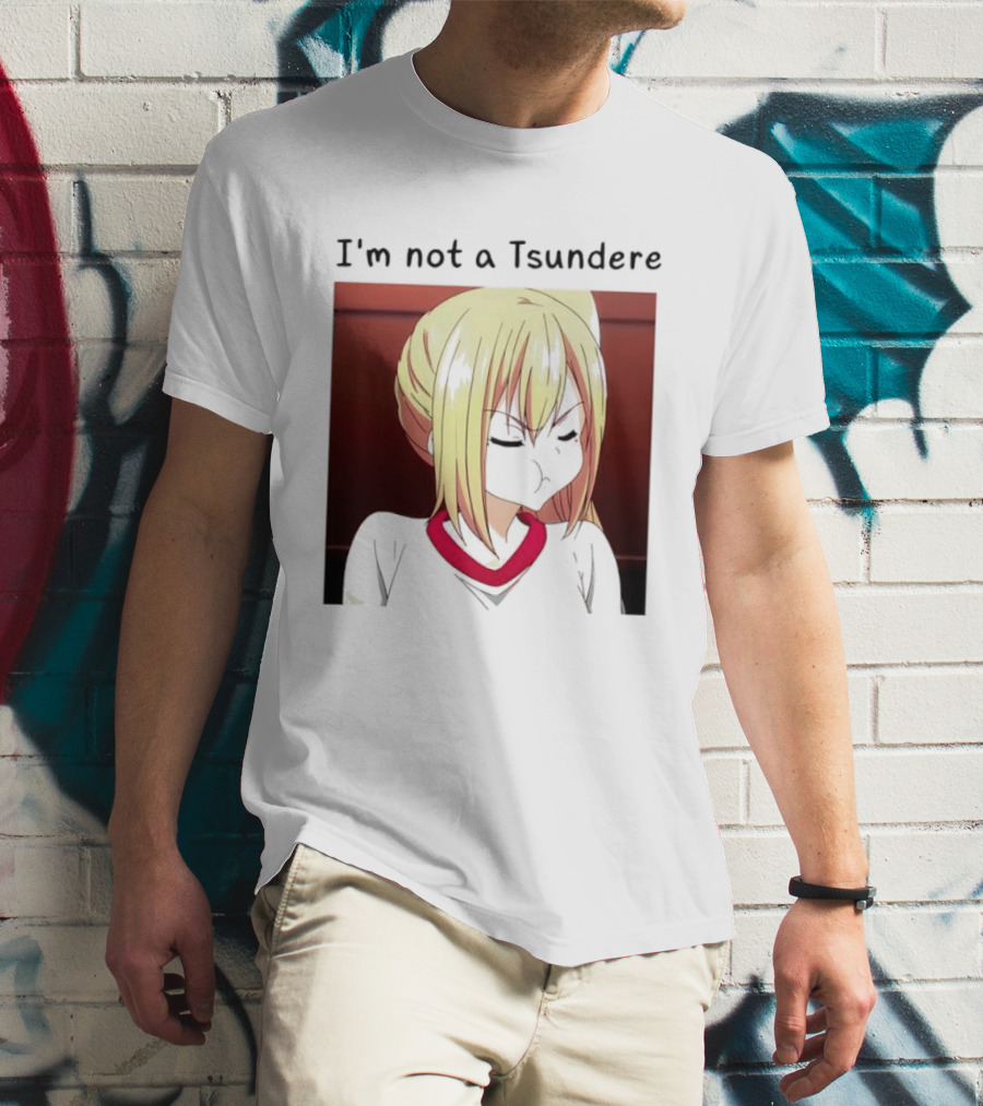 I'm Not A Tsundere Mai Kawakami Anime Character Expression T-Shirt