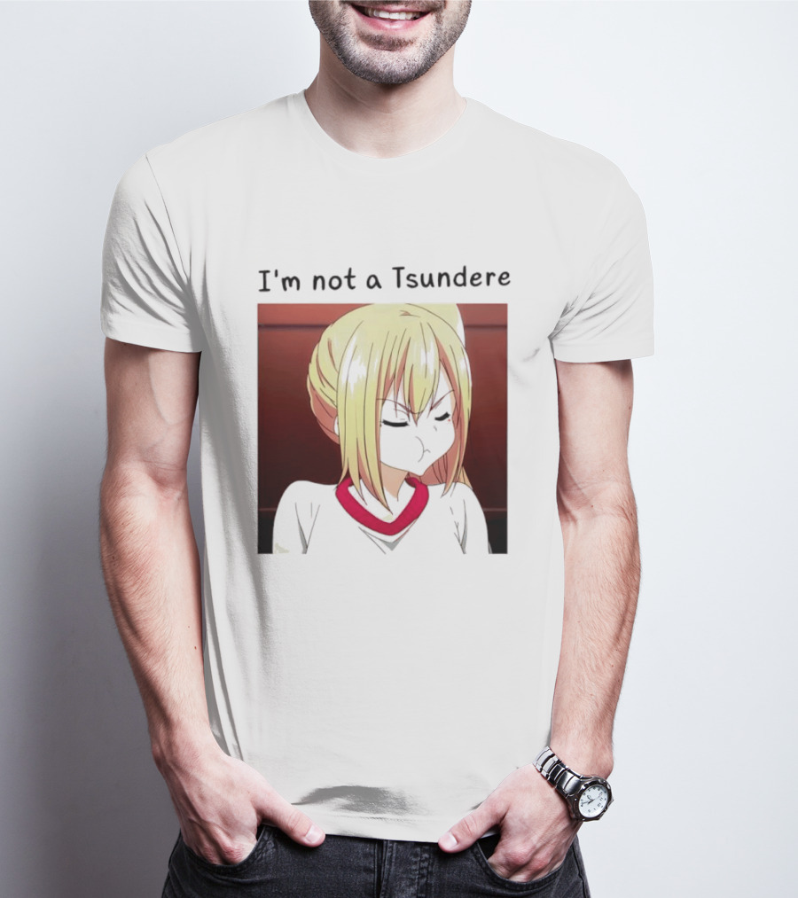 I'm Not A Tsundere Mai Kawakami Anime Character Expression T-Shirt