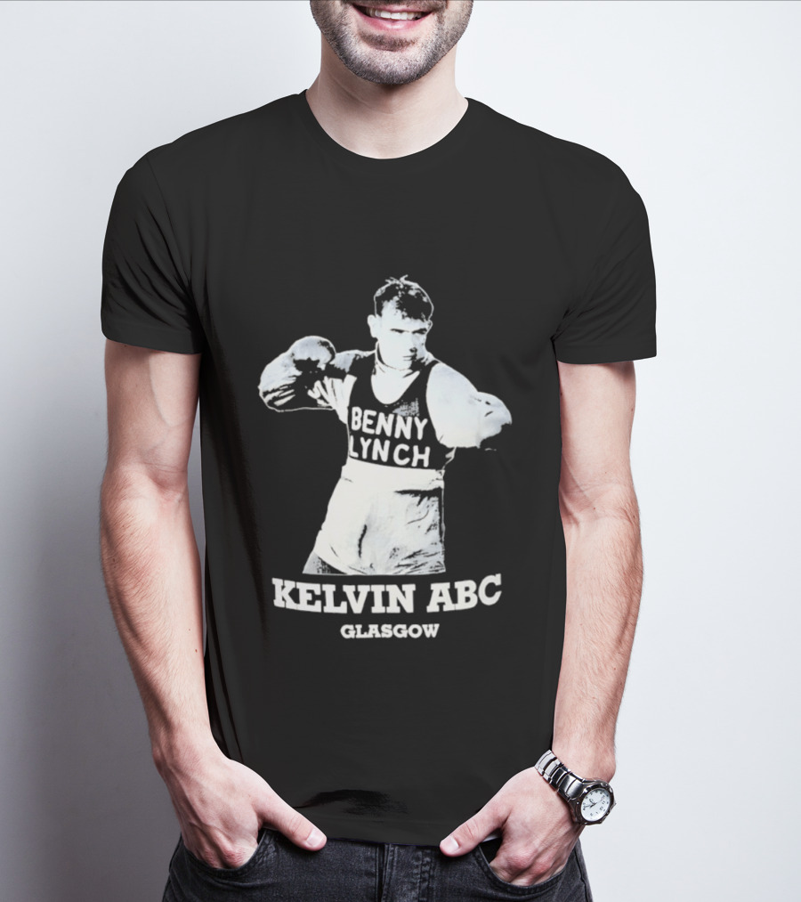 Benny Lynch Kelvin ABC Glasgow Boxing Legend T-Shirt