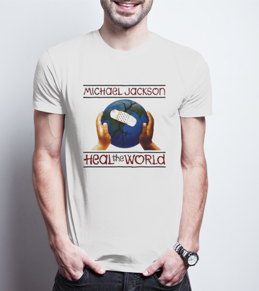 Michael Jackson Heal The World King Of Pop T-Shirt