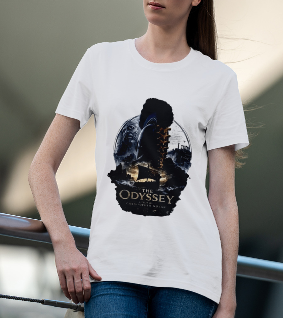 The Odyssey Film By Christopher Nolan Featuring Odysseus Mythical Hero T-Shirt