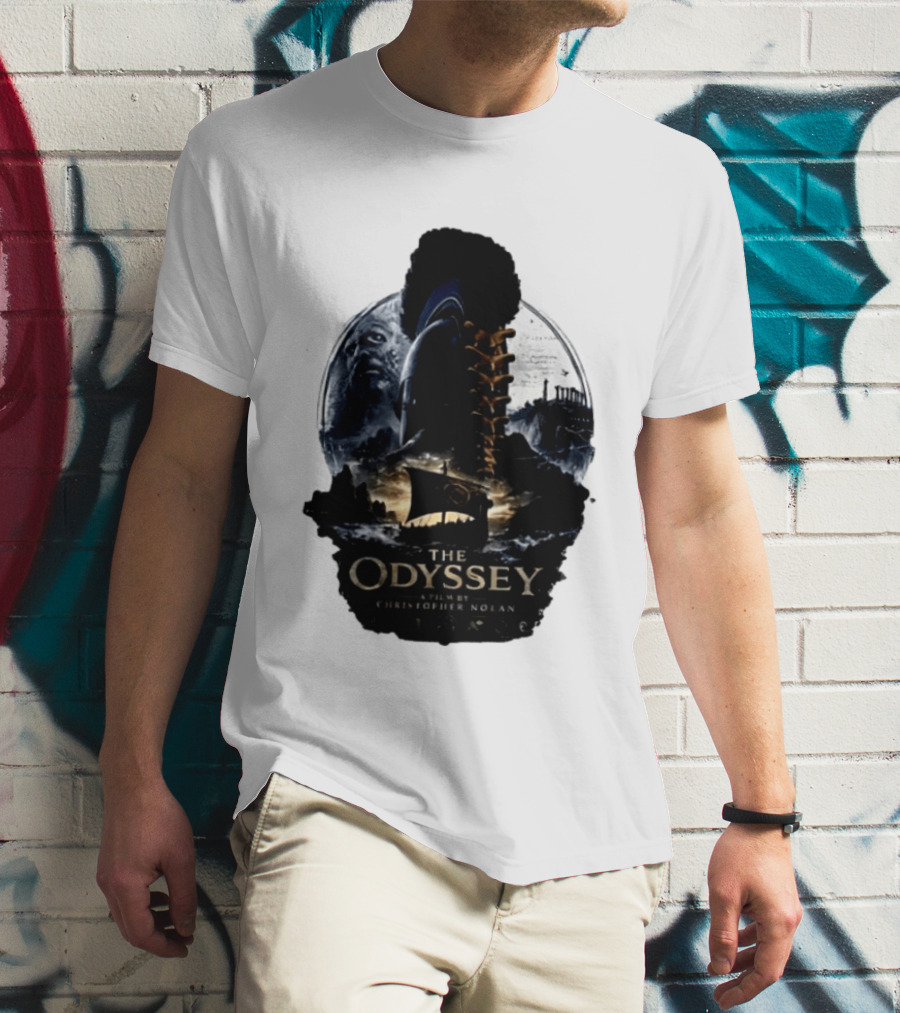 The Odyssey Film By Christopher Nolan Featuring Odysseus Mythical Hero T-Shirt