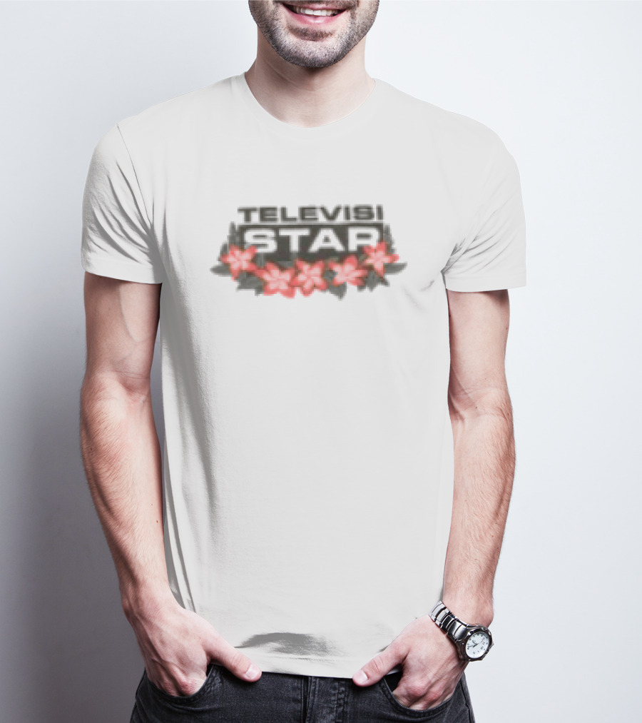 Televisi Star Island Bloom White Catalog Store T-Shirt