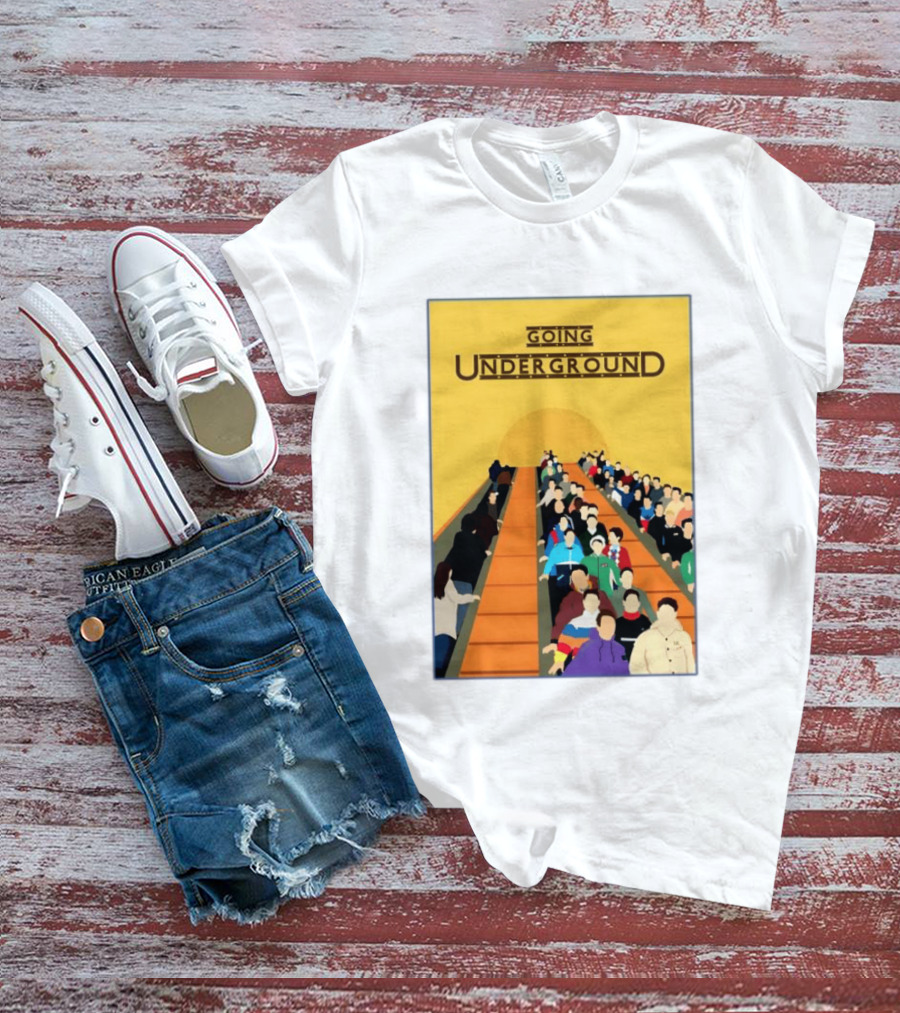 The Jam Going Underground Mod Culture Casuals Terrace Youth Football T-Shirt