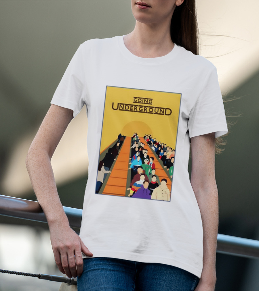 The Jam Going Underground Mod Culture Casuals Terrace Youth Football T-Shirt
