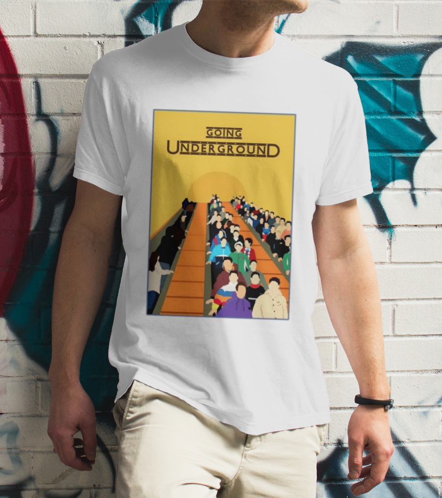 The Jam Going Underground Mod Culture Casuals Terrace Youth Football T-Shirt