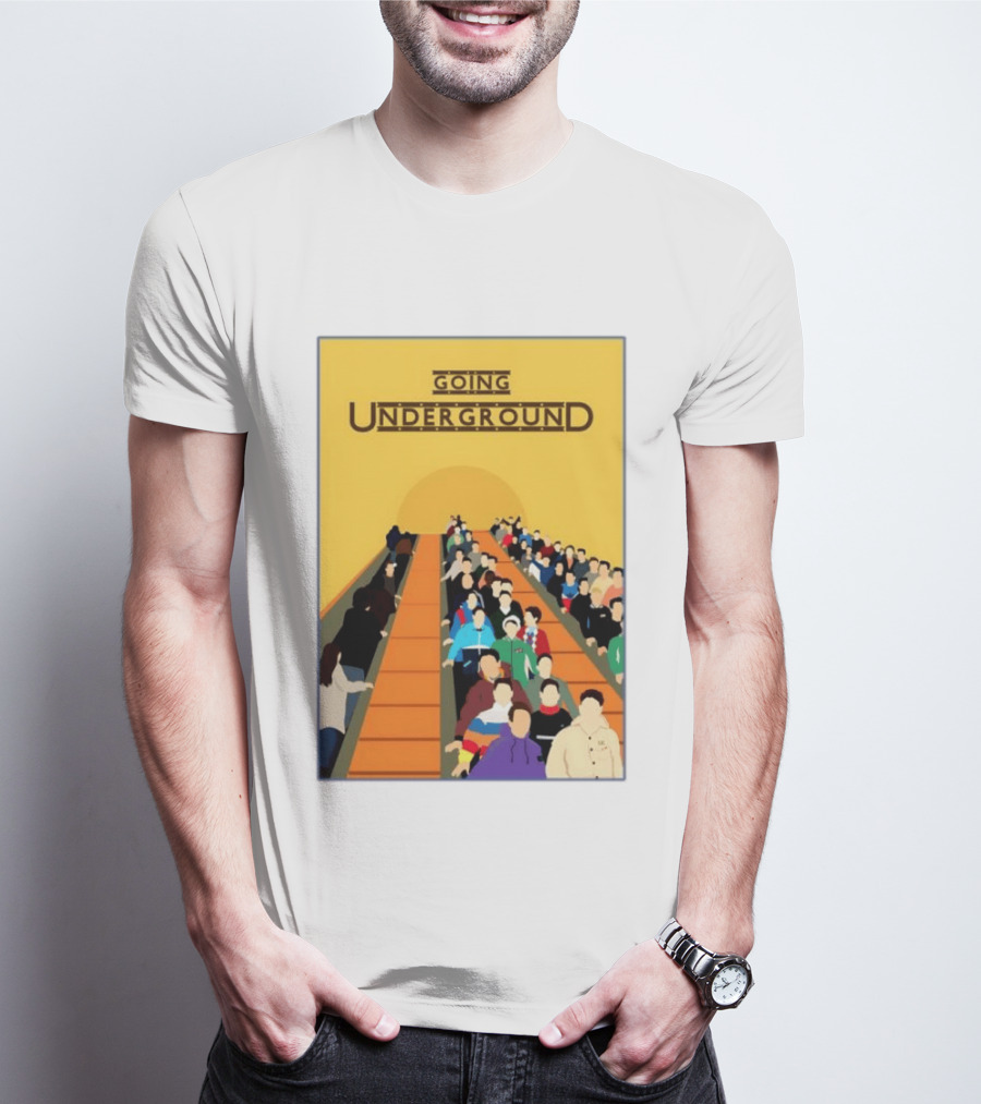 The Jam Going Underground Mod Culture Casuals Terrace Youth Football T-Shirt