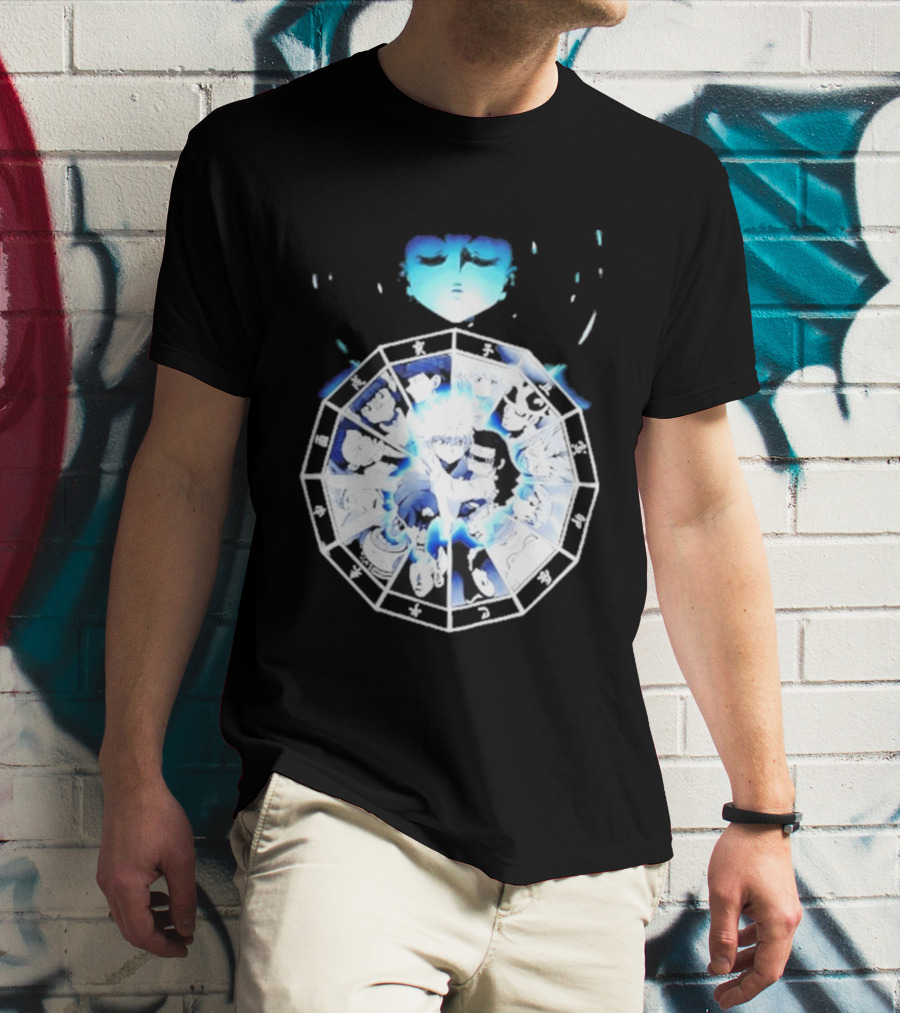 Hunter X Hunter Killua And Alluka Zodiac Wheel Anime T-Shirt