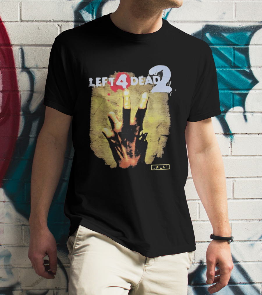 Left 4 Dead 2 Zombie Hand Valve Video Game Survival T-Shirt