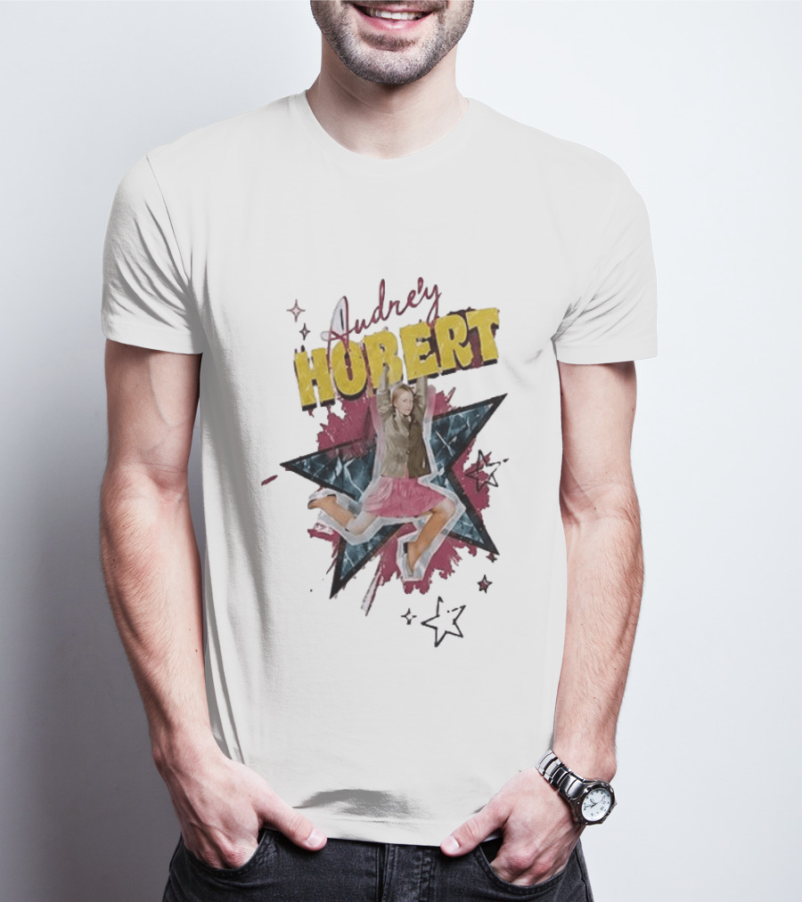 Audrey Hubert The Staircase To Stardom Tour Jumping Starburst T-Shirt