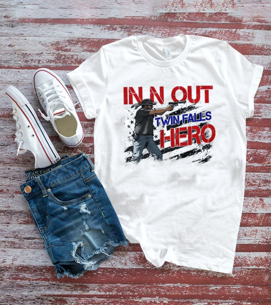IN N OUT Twin Falls Hero Jordan Salinas T-Shirt