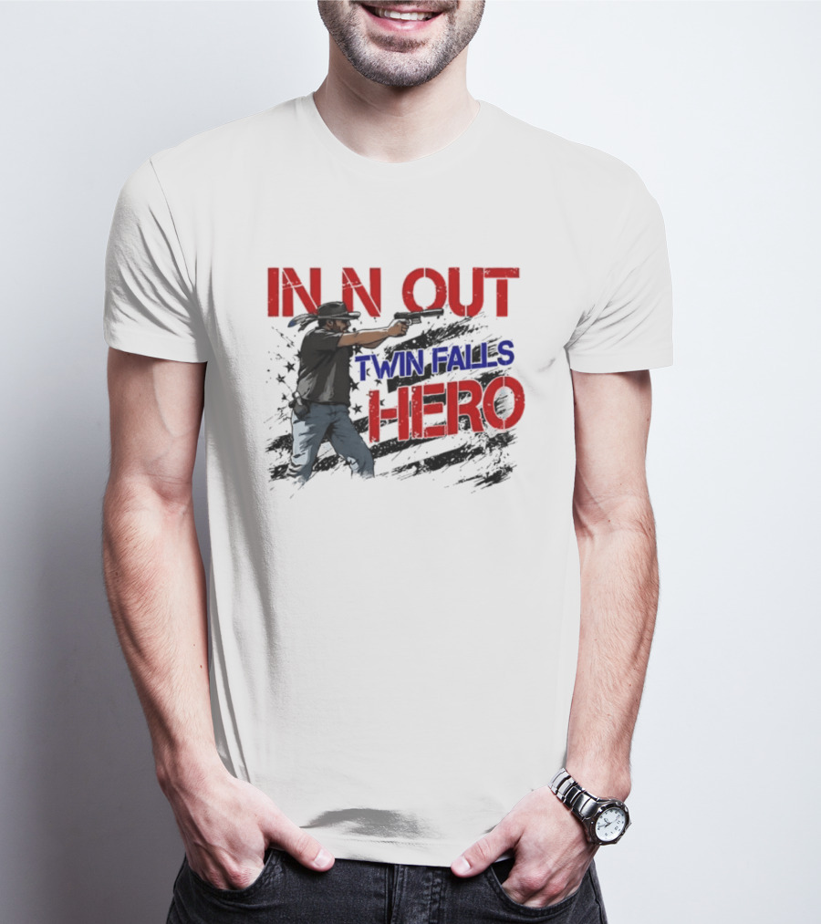 IN N OUT Twin Falls Hero Jordan Salinas T-Shirt