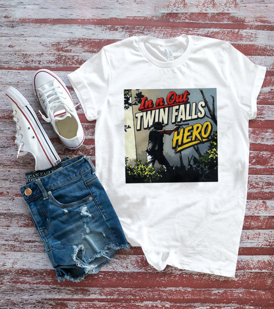In N Out Twin Falls Hero Jordan Salinas 2026 T-Shirt