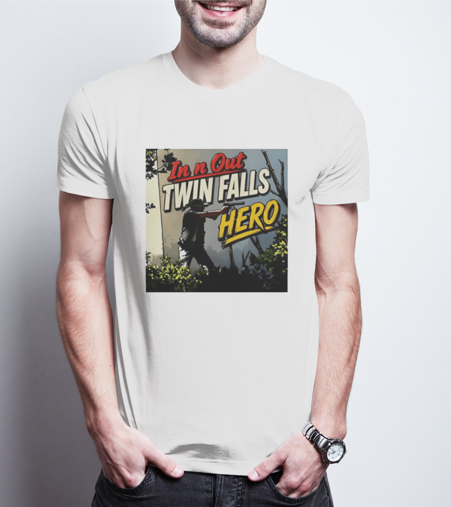In N Out Twin Falls Hero Jordan Salinas 2026 T-Shirt