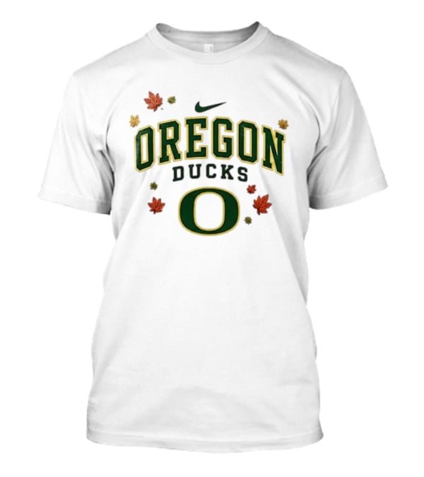 Oregon Ducks Nike Fall Leaves T-Shirt