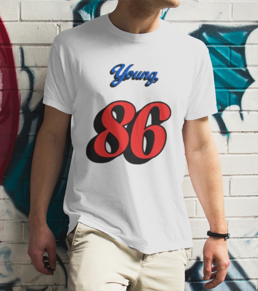 Owl City Store Young 86 Baseball 3 4 Sleeve T-Shirt