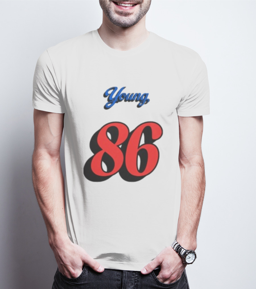 Owl City Store Young 86 Baseball 3 4 Sleeve T-Shirt