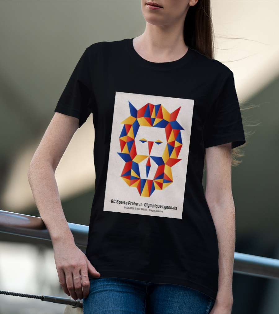 AC Sparta Praha Vs Olympique Lyonnais 2026 Epet ARENA Prague August 4 T-Shirt
