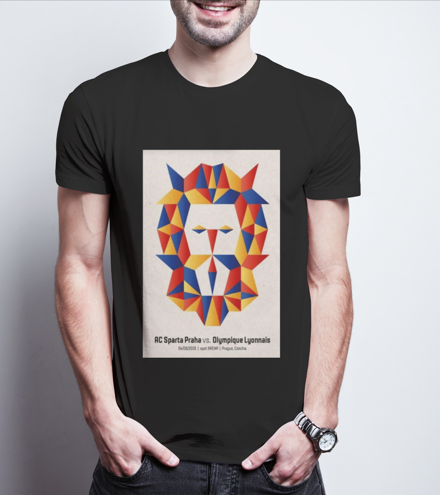 AC Sparta Praha Vs Olympique Lyonnais 2026 Epet ARENA Prague August 4 T-Shirt