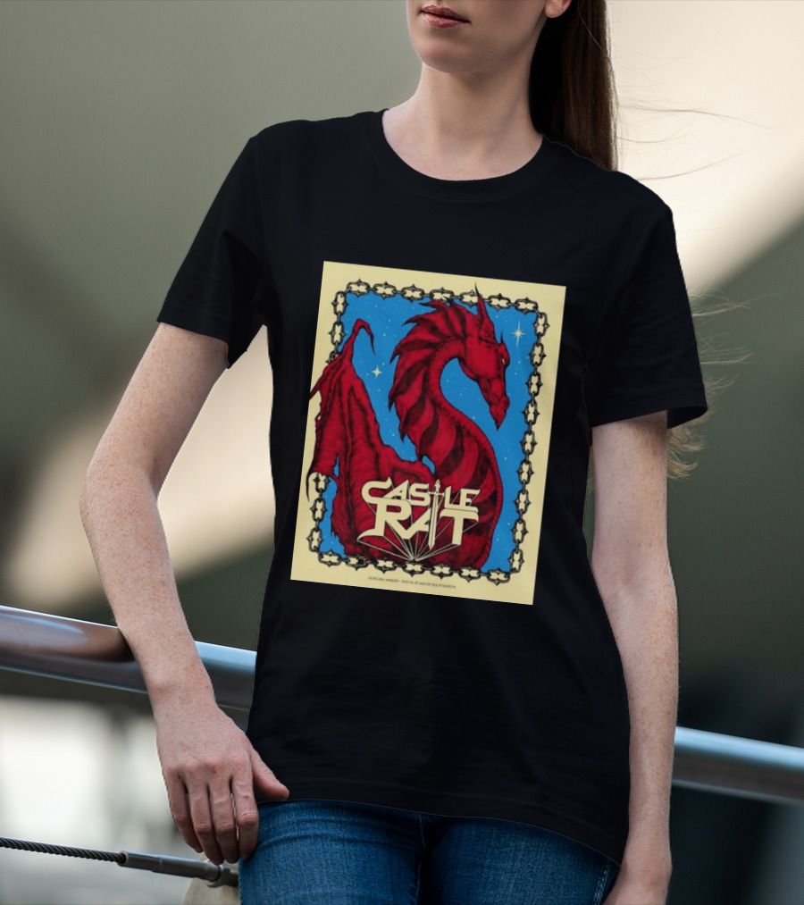 Castle Rat Sword Dragon LuckyFes'26 Babymetal Quick Dry 15 T-Shirt