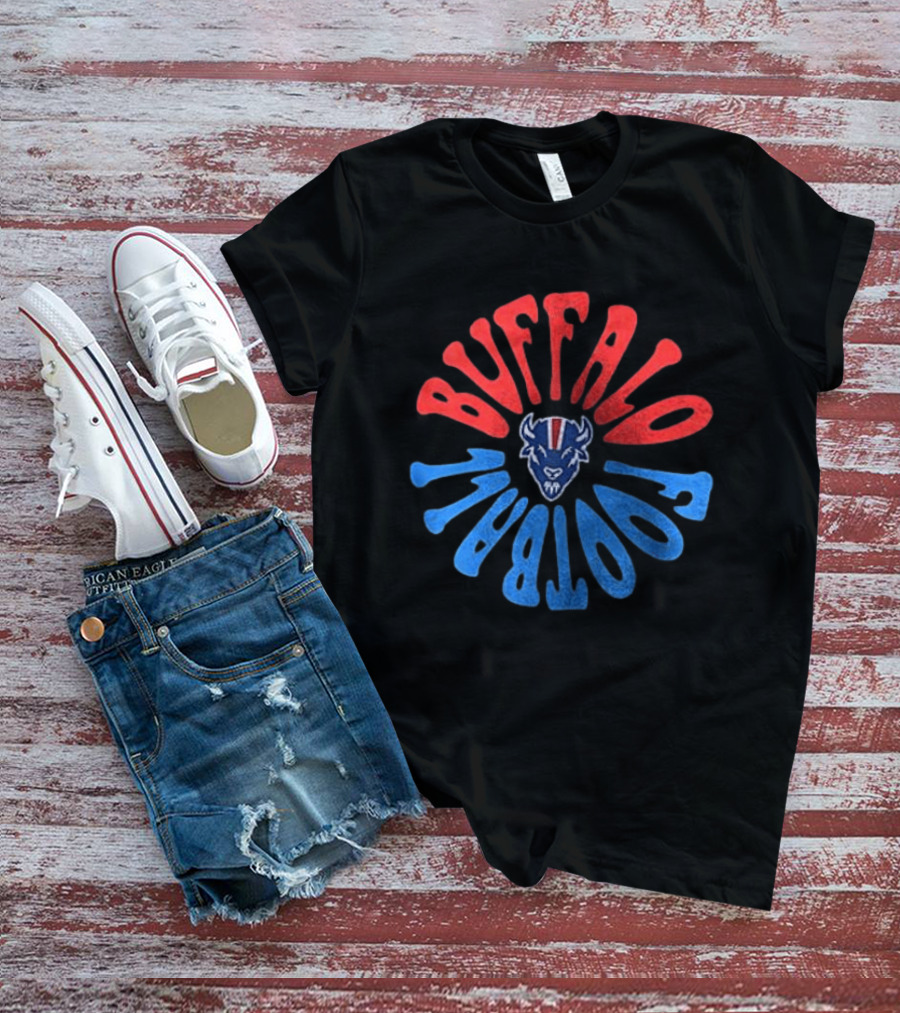 Buffalo Bills Football Yesterday Today Tomorrow Forever No Matter What Diamond Heart T-Shirt