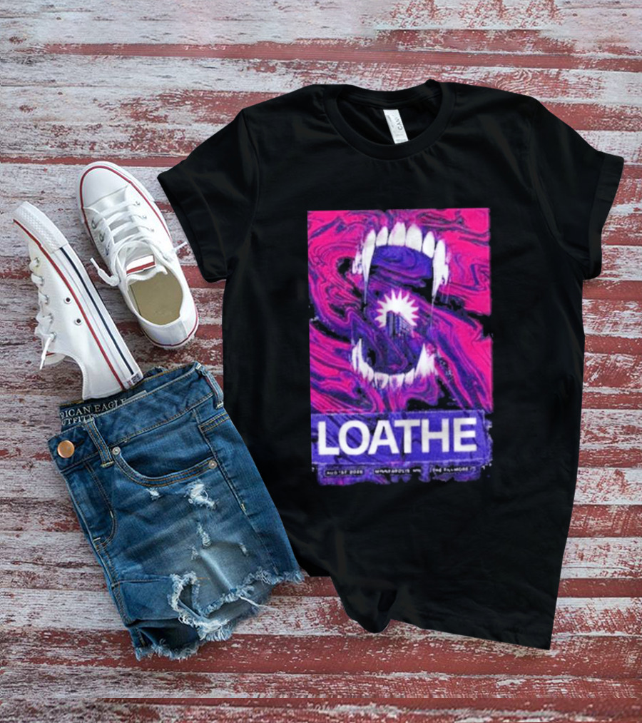 Loathe Band Live At The Fillmore Minneapolis MN August 1 2026 Concert T-Shirt