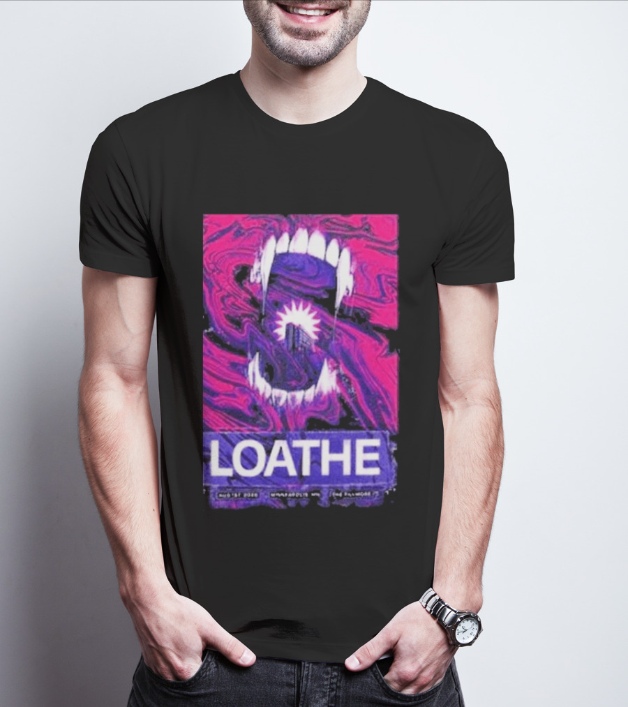 Loathe Band Live At The Fillmore Minneapolis MN August 1 2026 Concert T-Shirt