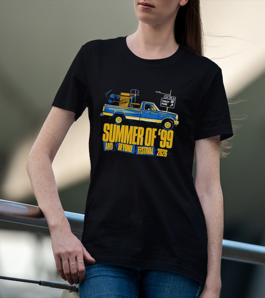 Creed Summer Of 99 And Beyond Festival Tinley Park July 18 19 2026 Truck T-Shirt