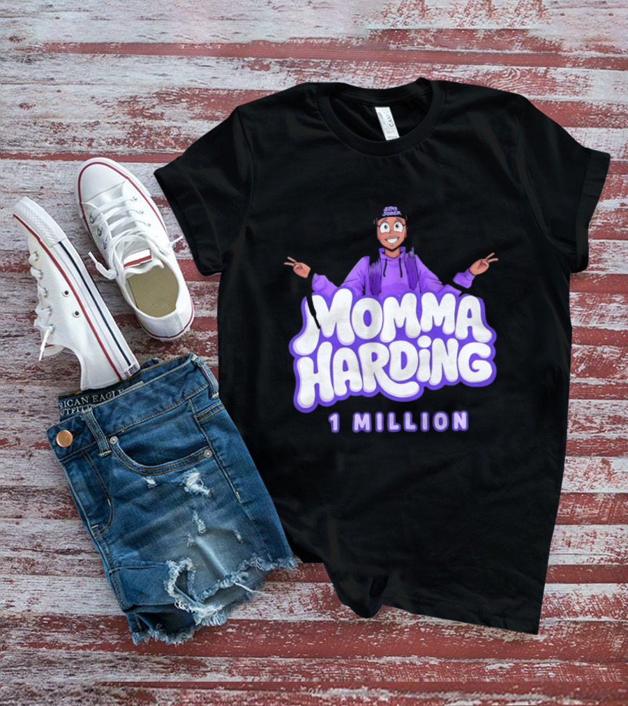 Momma Harding Stay Sober 1 Million Content Creator Celebration T-Shirt
