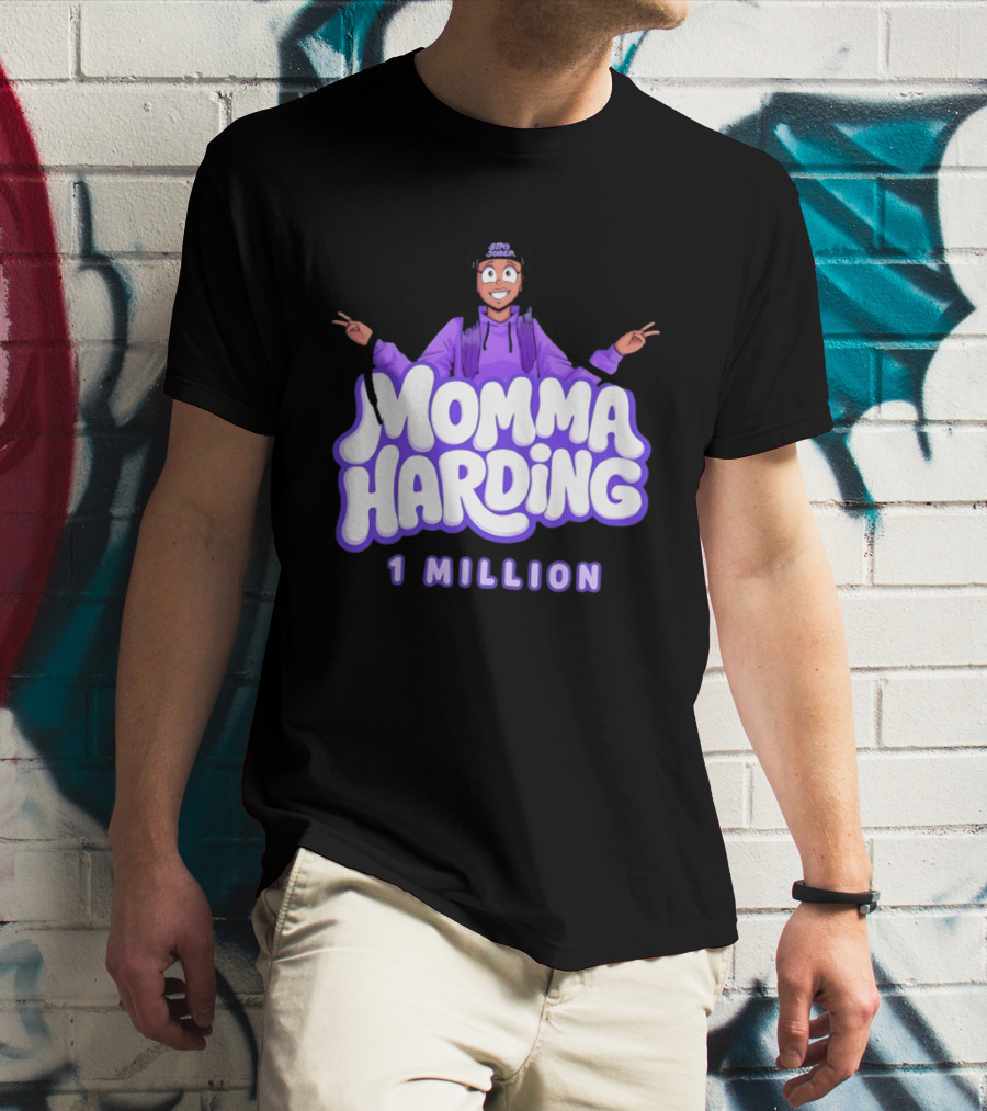 Momma Harding Stay Sober 1 Million Content Creator Celebration T-Shirt