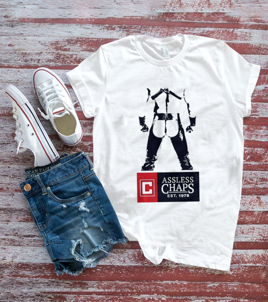 Assless Chaps Est 1978 Western Wear Biker Fashion T-Shirt