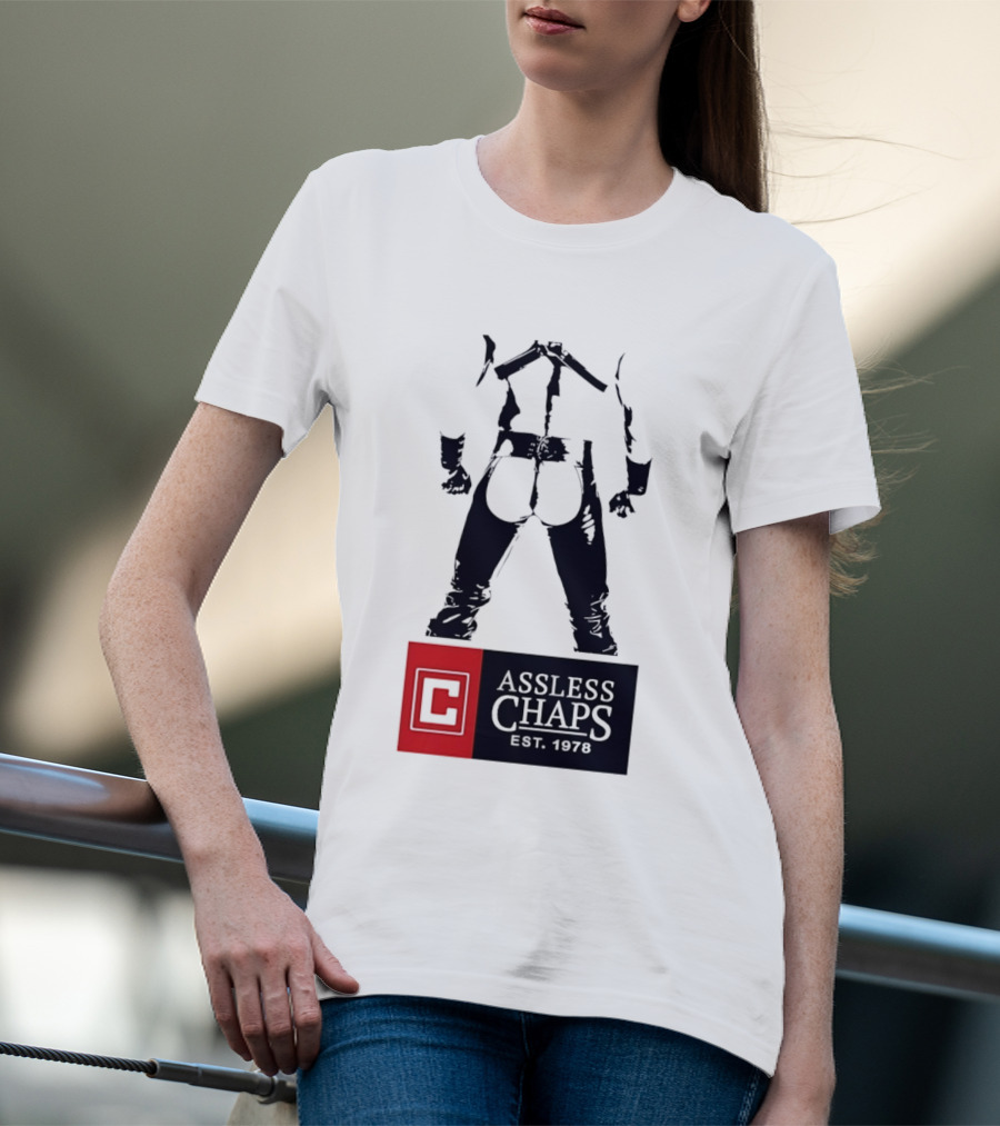 Assless Chaps Est 1978 Western Wear Biker Fashion T-Shirt