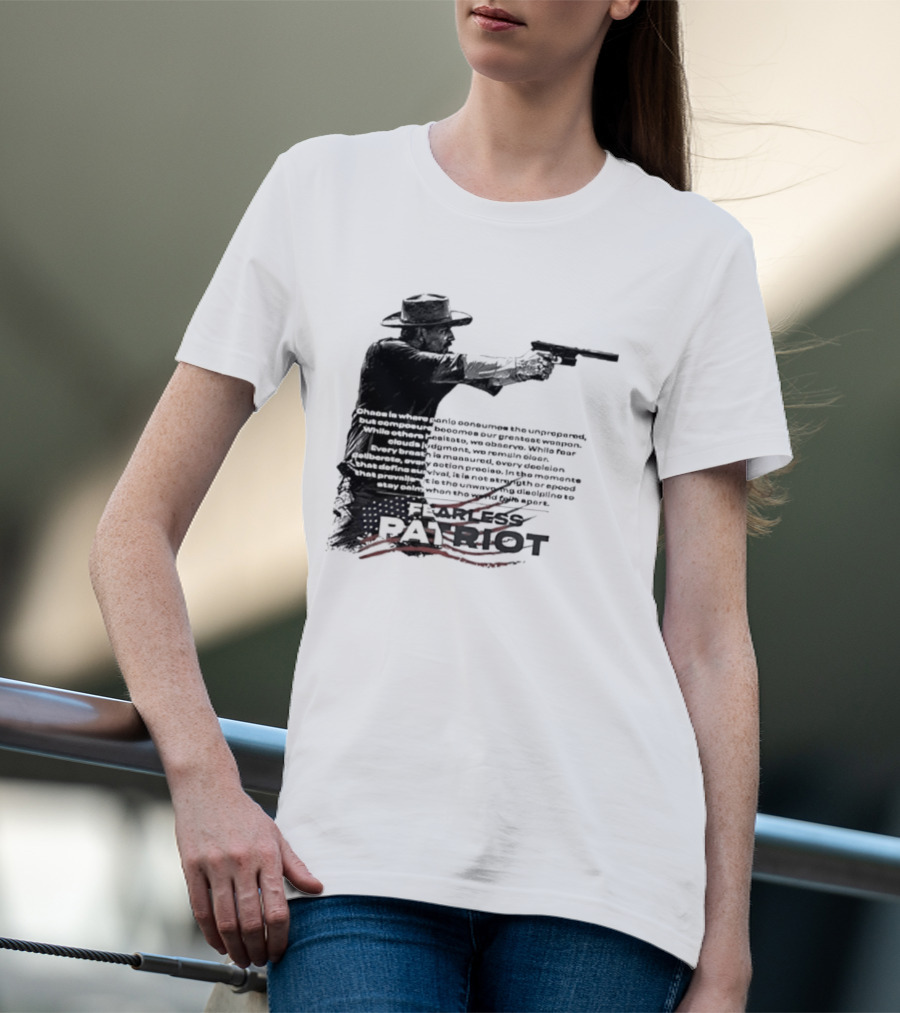 Jordan Salinas Fearless Patriot Hero T-Shirt