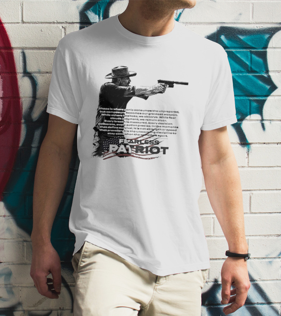 Jordan Salinas Fearless Patriot Hero T-Shirt