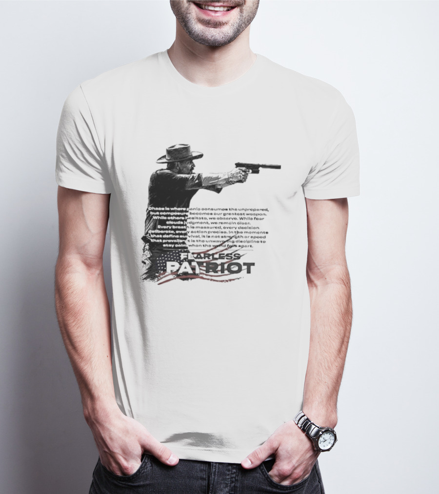 Jordan Salinas Fearless Patriot Hero T-Shirt