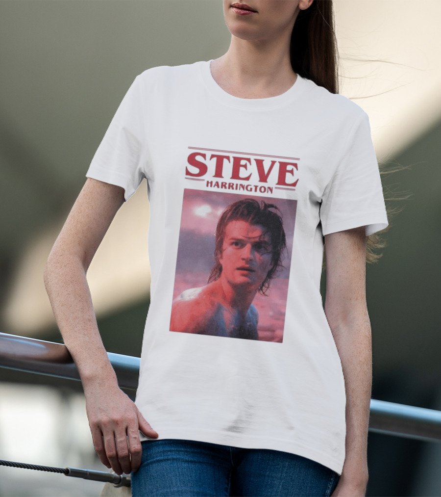 Steve Harrington Vintage Aesthetic Stranger Things Joe Keery T-Shirt
