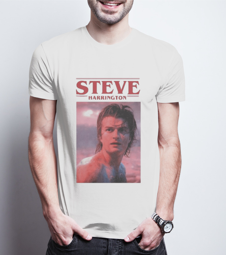 Steve Harrington Vintage Aesthetic Stranger Things Joe Keery T-Shirt