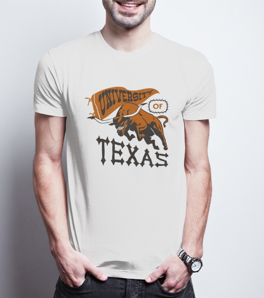 University Of Texas Longhorn Bevo Bull T-Shirt