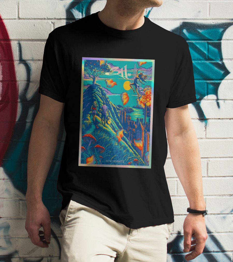 311 New Heights 2026 Fairy Cityscape Guitar Walk T-Shirt