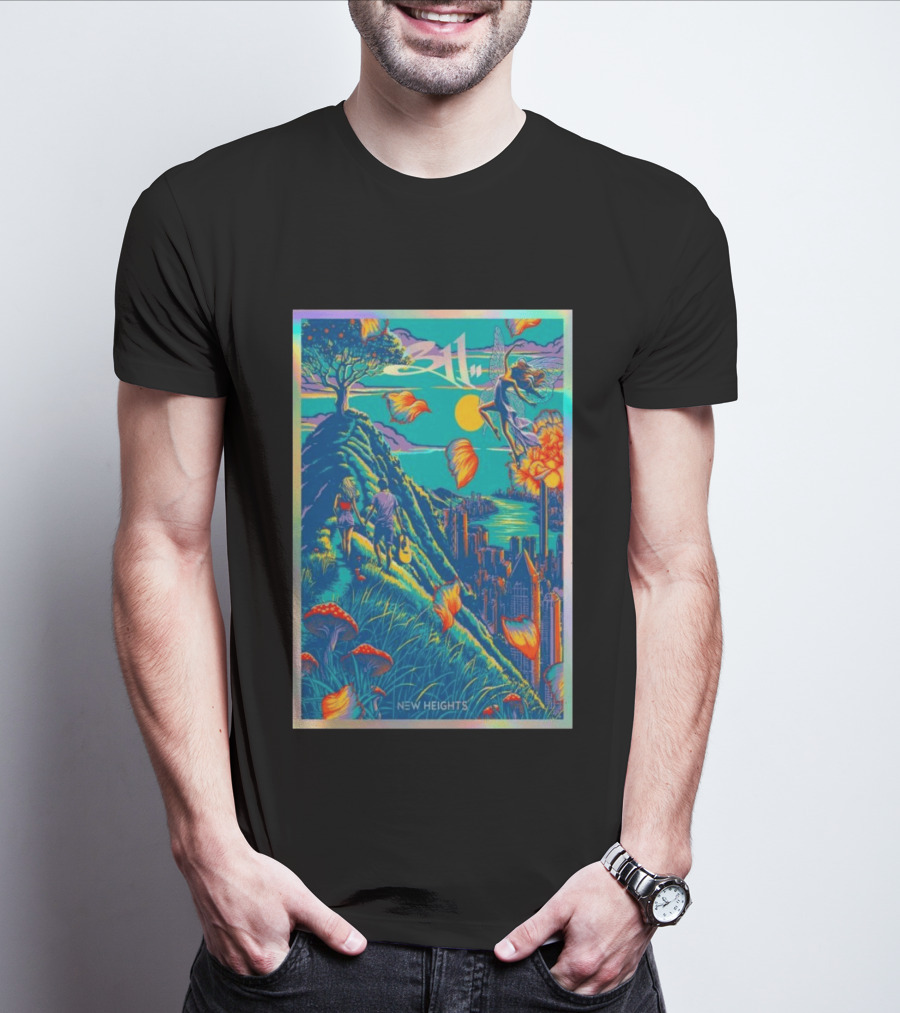 311 New Heights 2026 Fairy Cityscape Guitar Walk T-Shirt