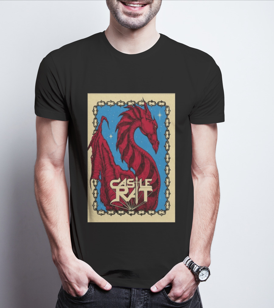 Castle Rat Red Dragon Marienthal Germany Aug 14 2026 T-Shirt
