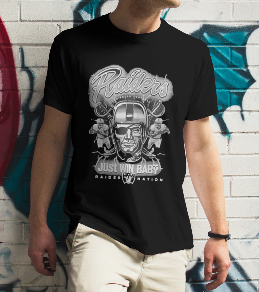 Raider Nation Las Vegas Football Just Win Baby T-Shirt
