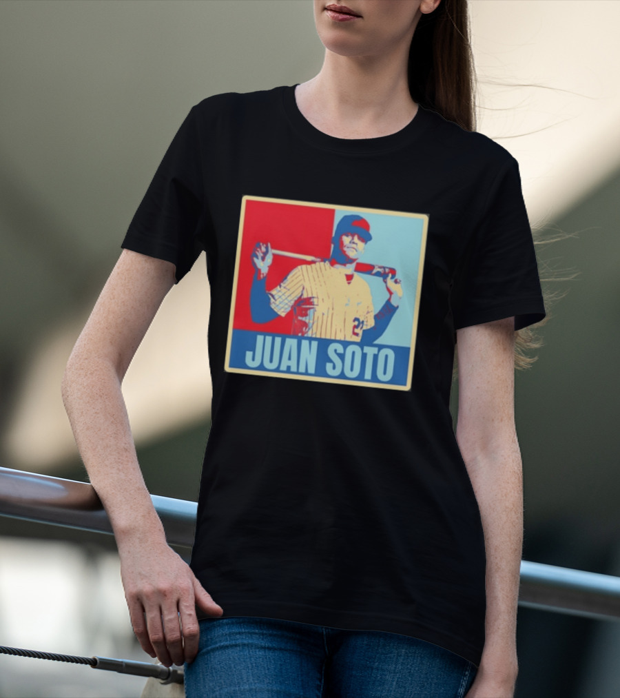 Juan Soto Mets Red Blue T-Shirt