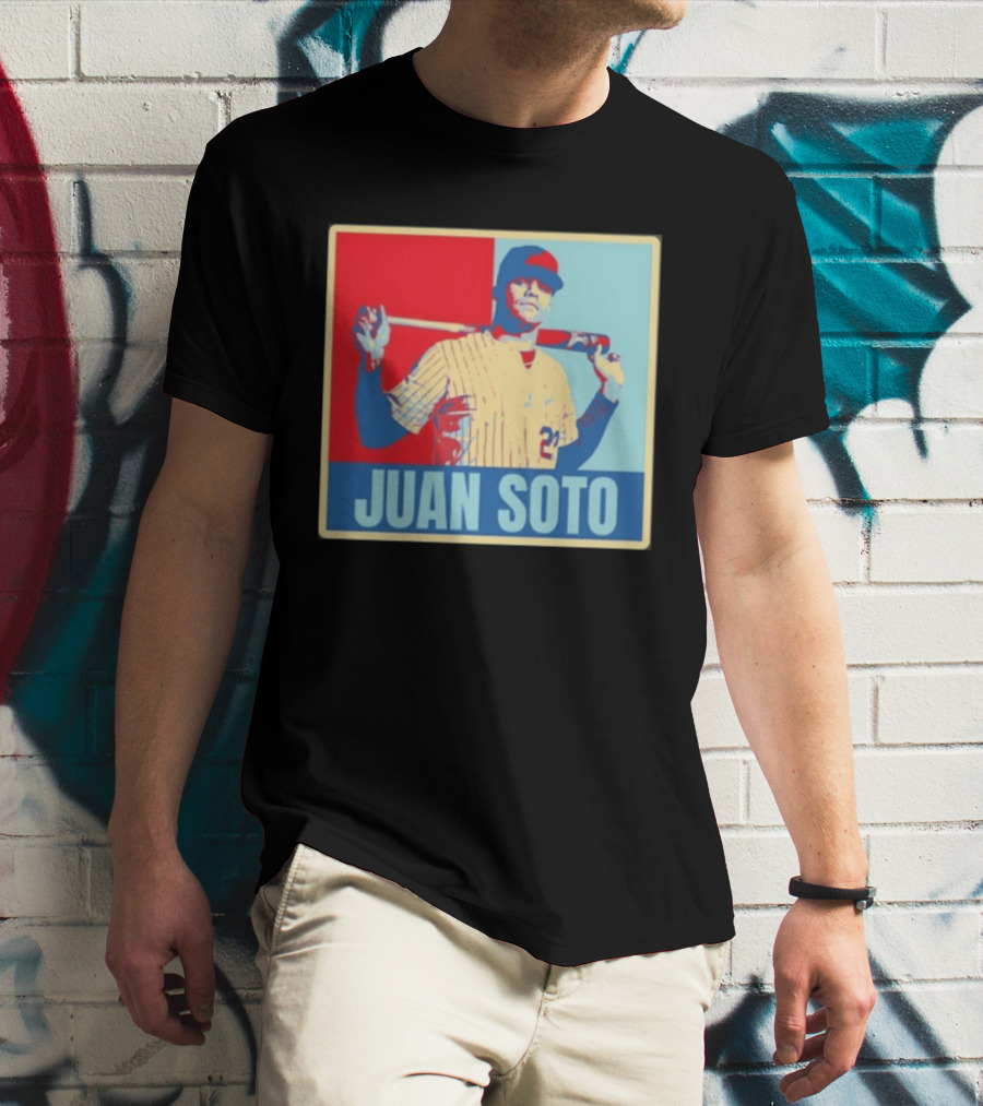 Juan Soto Mets Red Blue T-Shirt