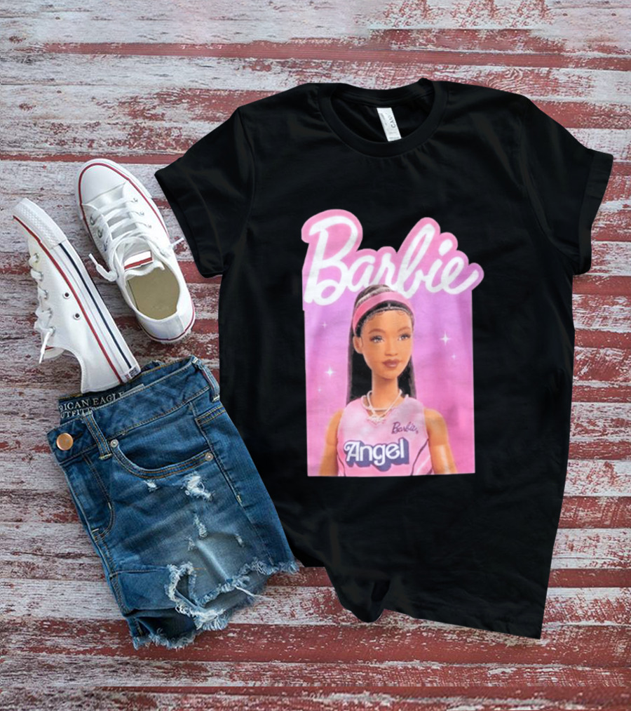 Barbie Angel Basketball Doll T-Shirt