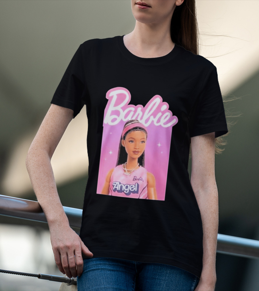 Barbie Angel Basketball Doll T-Shirt
