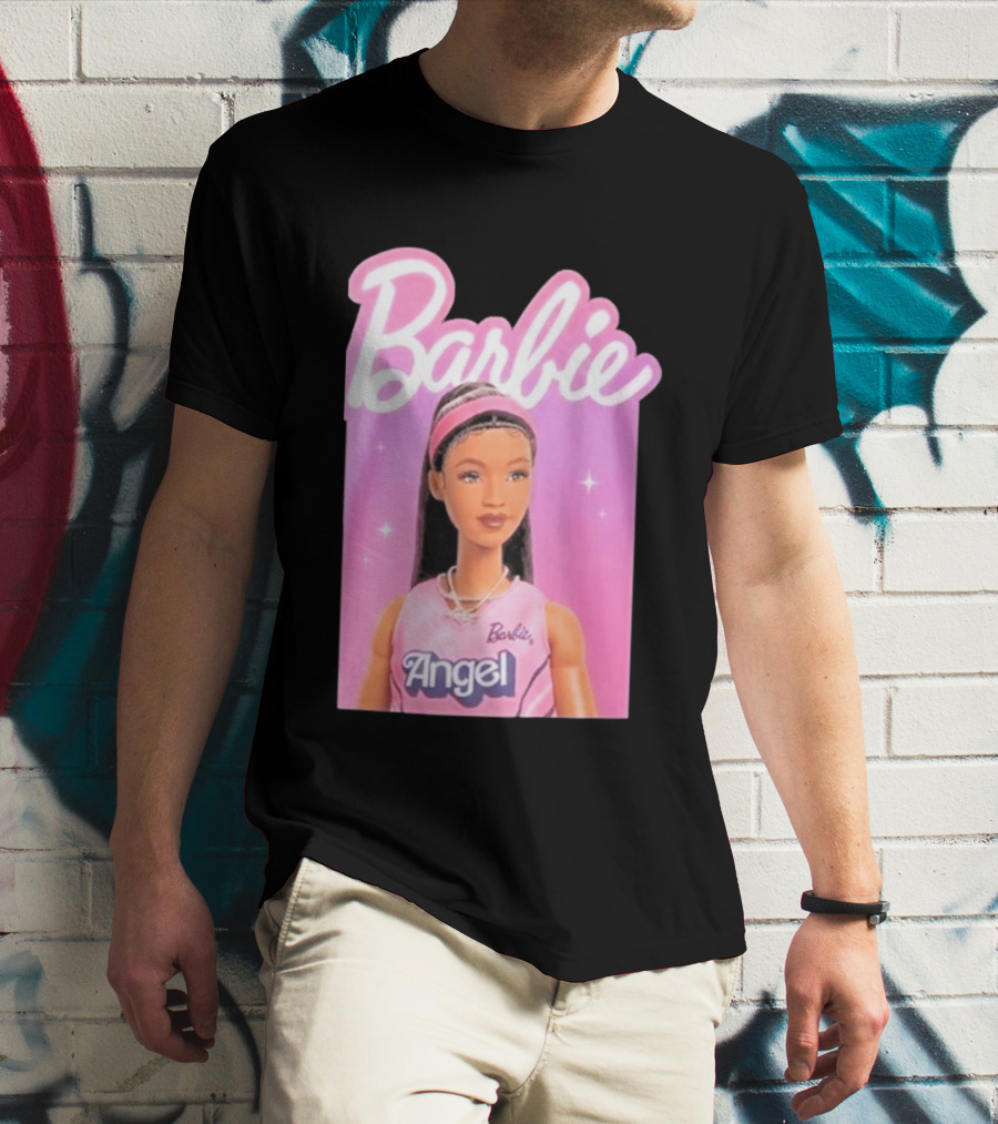 Barbie Angel Basketball Doll T-Shirt