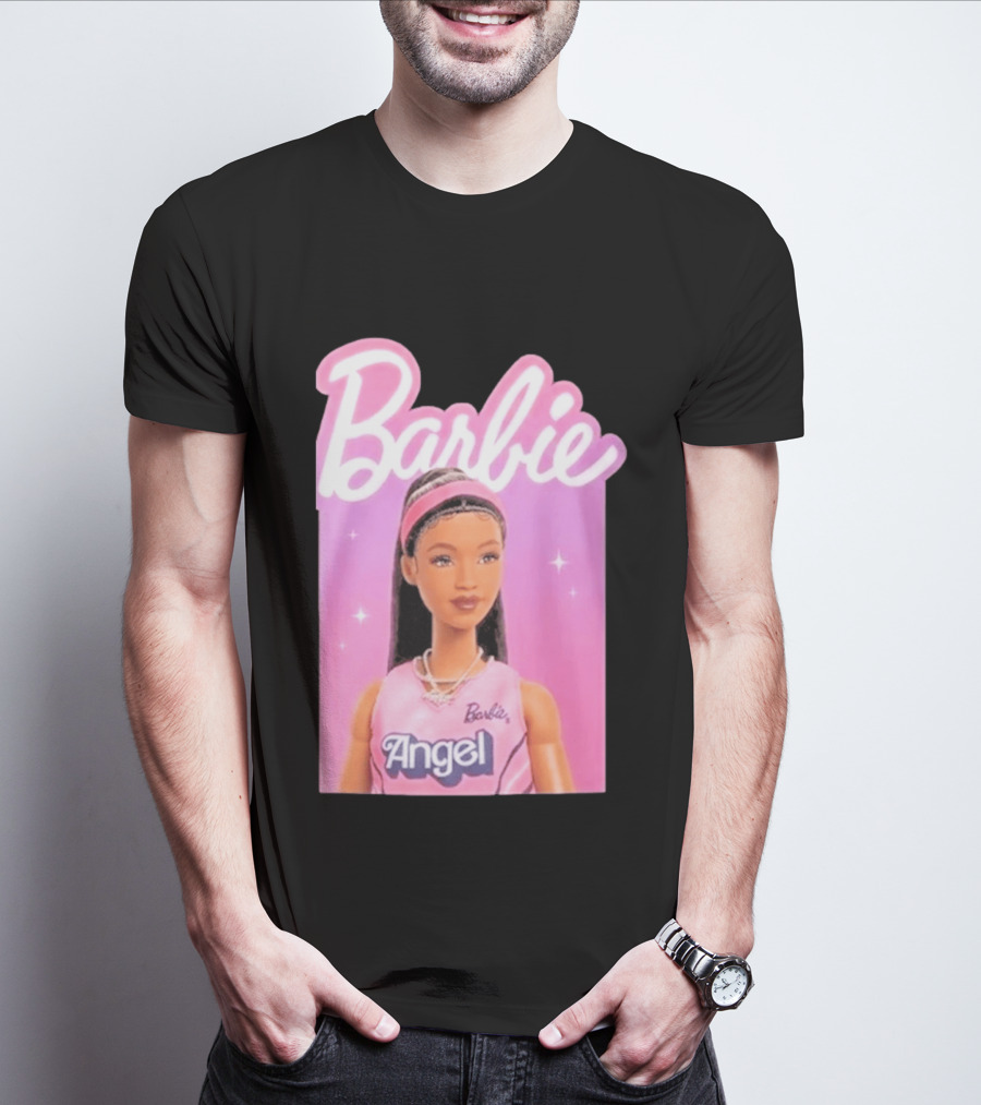 Barbie Angel Basketball Doll T-Shirt