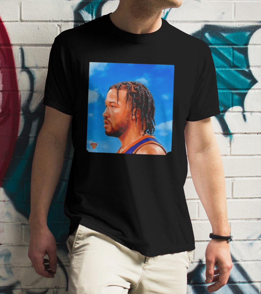 New York Knicks Jalen Brunson Nothing Was The Same Clouds Braids T-Shirt